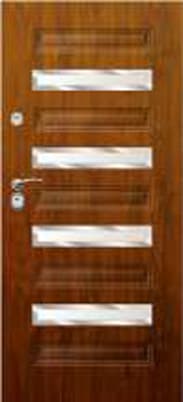 Drzwi zewnętrzne Delta PREMIUM TRENTO MODERN4 INOX - 23%Vat (bez montażu)