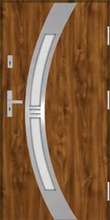 DRZWI MAR-TOM 72 GŁADKIE SILVER 91-89 Milk