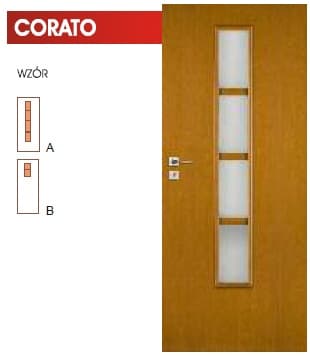 DRZWI WEWNĘTRZNE VERTIM CORATO WZÓR A, B