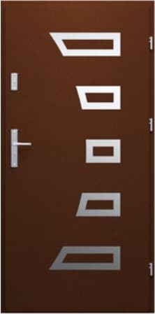 DRZWI WIKĘD DO MIESZKAŃ WZÓR 23A PROTECT RW + RC3 INOX Obustronny