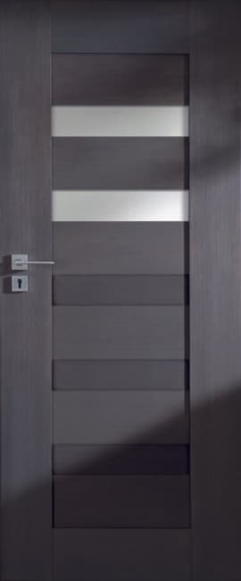 Drzwi wewnętrzne POL SKONE SEMPRE Lux Alu model W02S2