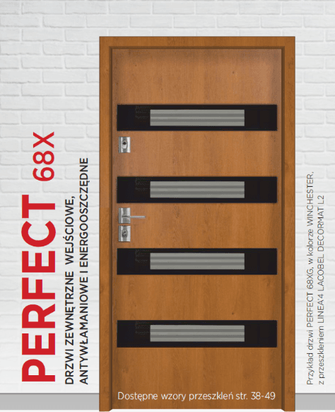 DELTA PERFECT 68X GŁADKIE z montażem dla Klienta Indywidualnego (VAT 8%)