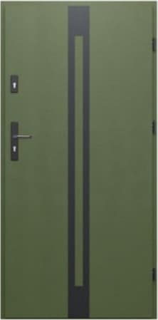 DRZWI WIKĘD DO MIESZKAŃ WZÓR 25 IRON RC2 INOX