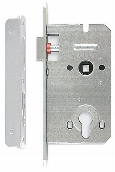 Zamek do drzwi wpuszczany Gerda ZW 100