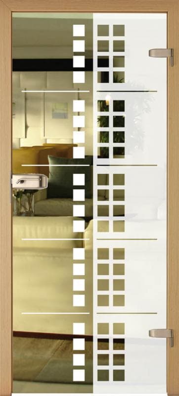 Drzwi Invado szklane Amber 11