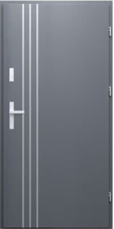 DRZWI WIKĘD DO MIESZKAŃ WZÓR 32A IRON RC2 INOX