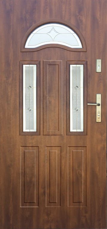 DRZWI ZEWNĘTRZNE WIKĘD PRESTIGE WZÓR 34A BEZ PRZESZKLENIA - 23% VAT (BEZ MONTAŻU)