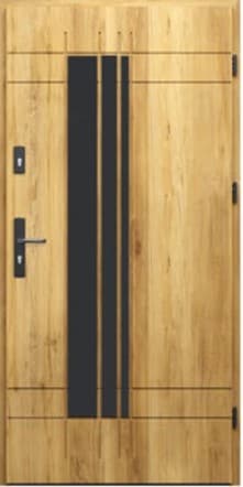 DRZWI WIKĘD DO MIESZKAŃ WZÓR 45 PROTECT RW + IE30 INOX Obustronny