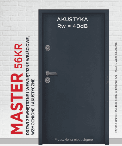 DELTA MASTER 56KR GŁADKIE z montażem dla Klienta Indywidualnego (VAT 8%)