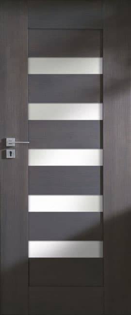 Drzwi wewnętrzne POL SKONE SEMPRE Lux Alu model W02