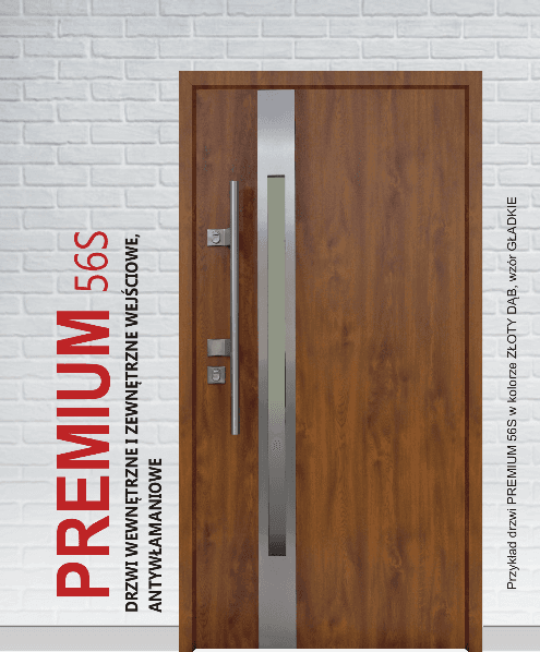 DELTA PREMIUM 56S GŁADKIE z montażem dla Klienta Indywidualnego (VAT 8%)