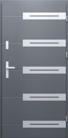 DRZWI WIKĘD DO MIESZKAŃ WZÓR 39 PROTECT RW INOX Obustronny