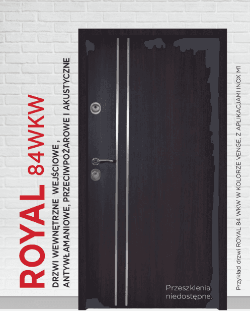 DELTA ROYAL 84WKW GŁADKIE z montażem dla Klienta Indywidualnego (VAT 8%)