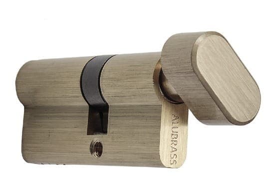 Wkładka z gałką - Alubrass