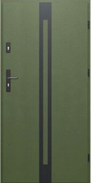 DRZWI WIKĘD DO MIESZKAŃ WZÓR 25 PROTECT RW INOX Obustronny