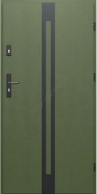 DRZWI WIKĘD DO MIESZKAŃ WZÓR 25 IRON RC2 INOX