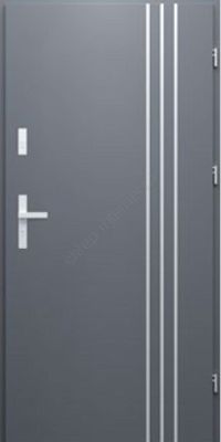 DRZWI WIKĘD DO MIESZKAŃ WZÓR 32B PROTECT RW + RC3 INOX