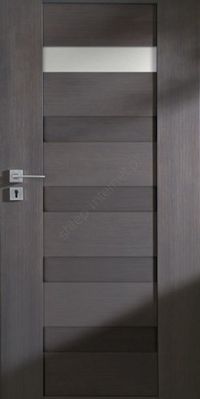 Drzwi wewnętrzne POL SKONE SEMPRE Lux Alu model W02S1