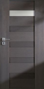 Drzwi wewnętrzne POL SKONE SEMPRE Lux Alu model W02S1