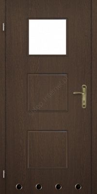 Drzwi wewnętrzne VOSTER TRIPLEX SZKLONE 1/3