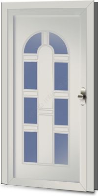 Drzwi STOLBUD zewnętrzne PVC BL 2-8