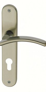 Barcz AVANGARDE Nikiel Mat na długim szyldzie 72mm WC