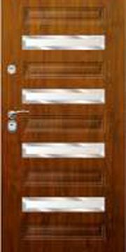 Drzwi zewnętrzne Delta PREMIUM TRENTO MODERN4 INOX - 23%Vat (bez montażu)