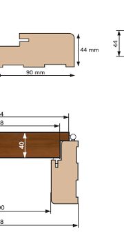 Voster ościeżnice blokowe
