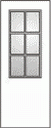 Drzwi POL-SKONE PŁYTOWE wzór 02 S6