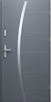 DRZWI WIKĘD DO MIESZKAŃ WZÓR 40A PROTECT RW + IE30 INOX Obustronny