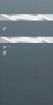 Drzwi zewnętrzne Delta PREMIUM GŁADKIE LINEA2 INOX - 23%Vat (bez montażu)