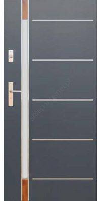 Drzwi Wikęd Future Inox - modele: FI04D I  | FI04E
