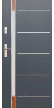 Drzwi Wikęd Future Inox - modele: FI04D I  | FI04E