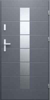DRZWI WIKĘD DO MIESZKAŃ WZÓR 44A IRON RC2 INOX
