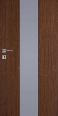 Drzwi wewnętrzne DRE VETRO natura B 1 decormat grafit