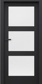 DRZWI PORTA VERTE HOME CZARNE N3