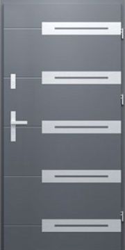 DRZWI WIKĘD DO MIESZKAŃ WZÓR 39 PROTECT RW INOX  Obustronny