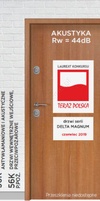 DELTA MAGNUM 56K GŁADKIE z montażem dla Klienta Indywidualnego (VAT 8%)