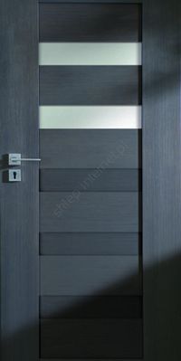 Drzwi wewnętrzne POLSKONE SEMPRE Alu model W02S2