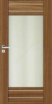 Drzwi wewnętrzne POL SKONE ARCO Alu model W3D